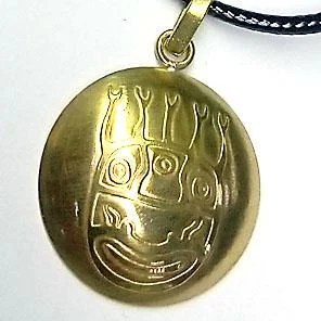 ПОДВЕСКА «Петроглифы» (латунь)