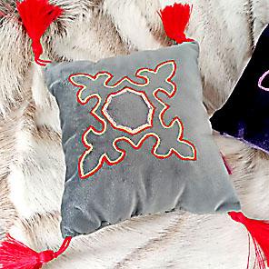 СУВЕНИРНАЯ ПОДУШЕЧКА (с чабрецом)