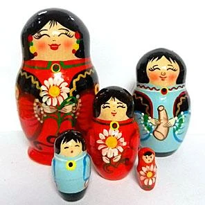 МАТРЁШКА (хакасская пятиместная)