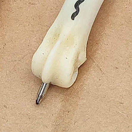 РУЧКА ИЗ КОСТИ ВОЛКА