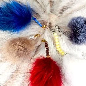 БРЕЛОК ИЗ МЕХА