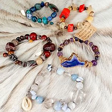 БРАСЛЕТ «Стихии Хакасии» (из натуральных камне)