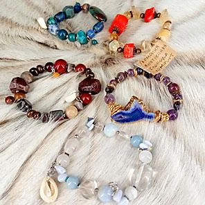 БРАСЛЕТ «Стихии Хакасии» (из натуральных камне)